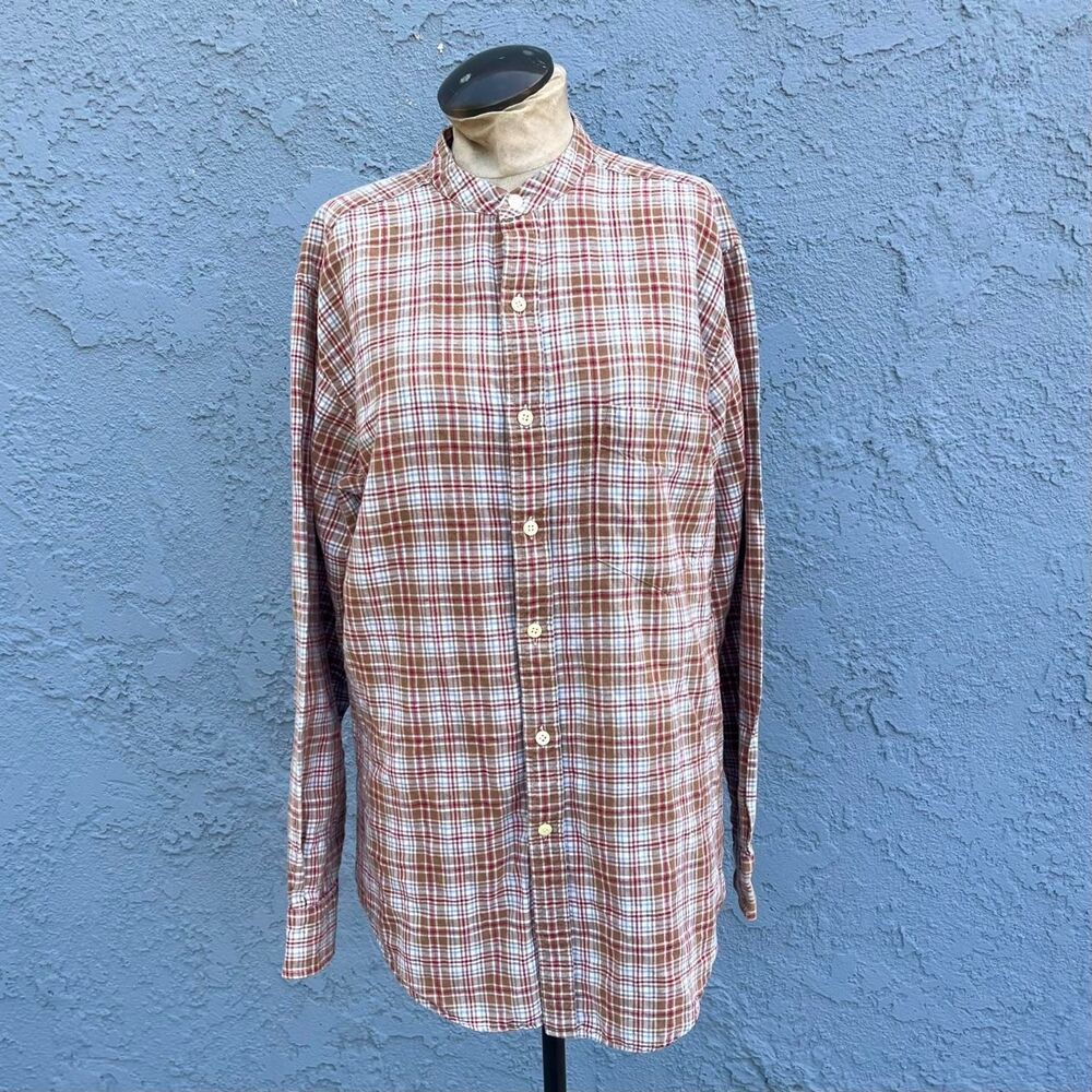 J.Crew Button Down Vintage Oarsmen Men's small plaid shirt